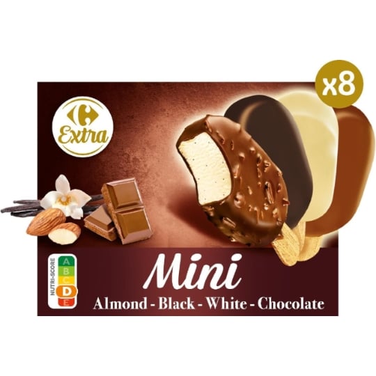 Glaces Bâtonnets Mini Assortiment CARREFOUR EXTRA