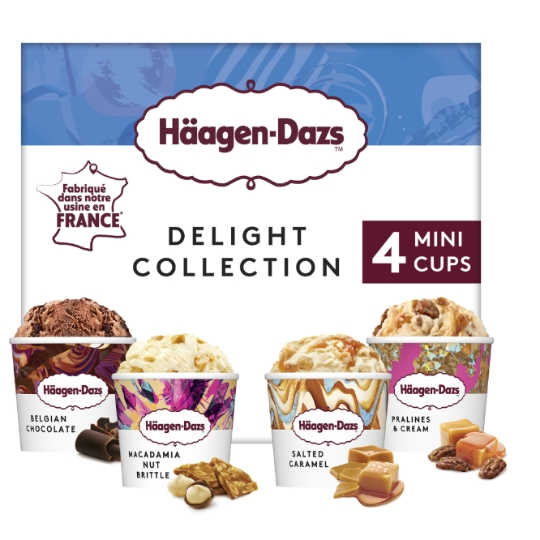 Glace en Pot Delight Collection HAAGEN-DAZS
