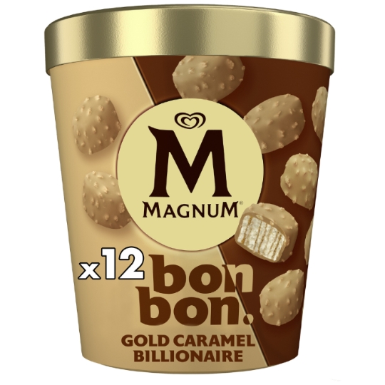 Bouchées Glacées Biscuits Pécan Caramel et Chocolat Blanc MAGNUM