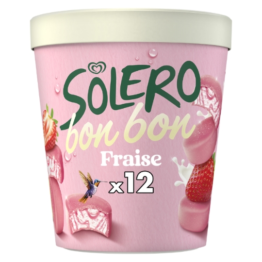 Bouchées Glacées Bonbon Fraise Citron Vert SOLERO