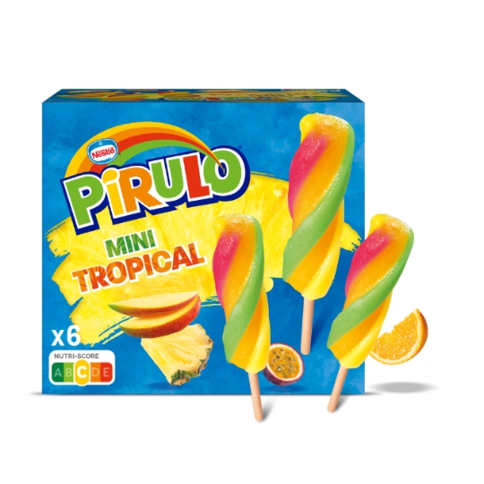 Glaces Bâtonnets Mini Tropical PIRULO