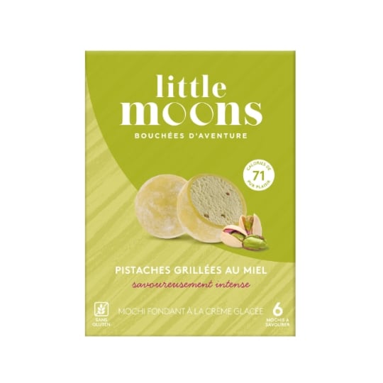 Mochis Glacés Pistaches Torréfiées au Miel LITTLE MOONS