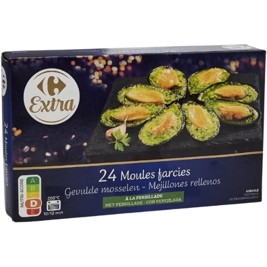Moules Farcies à la Persillade CARREFOUR EXTRA