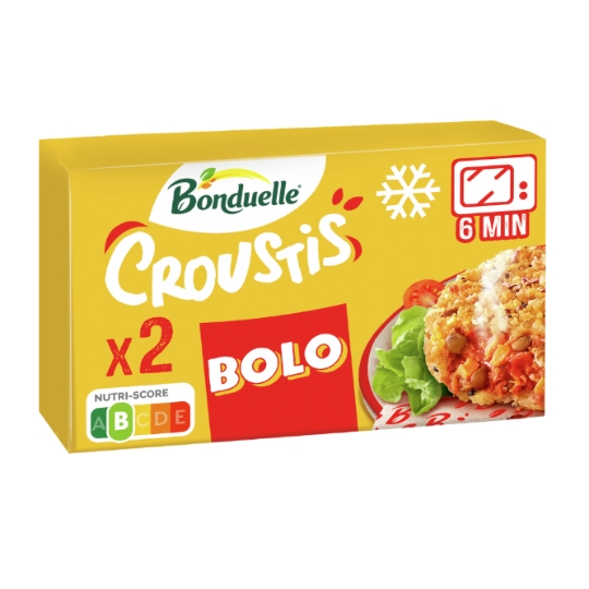 Lentilles Croustis Bolo Carotte Tomate BONDUELLE