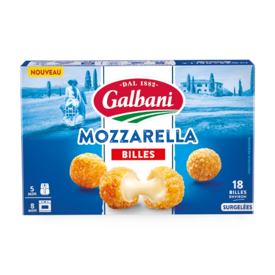 Fromage Billes Mozzarella Surgelées  GALBANI