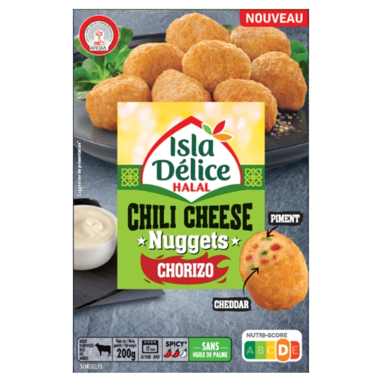Nuggets Chili Cheese Chorizo Halal ISLA DELICE