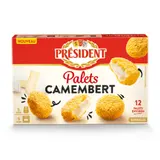 Fromage Palets Panés A Base De Camembert Surgelés  PRESIDENT