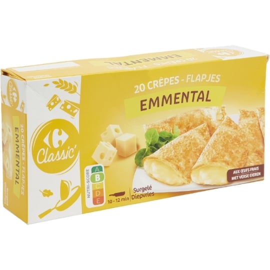 Crêpes Emmental CARREFOUR CLASSIC'