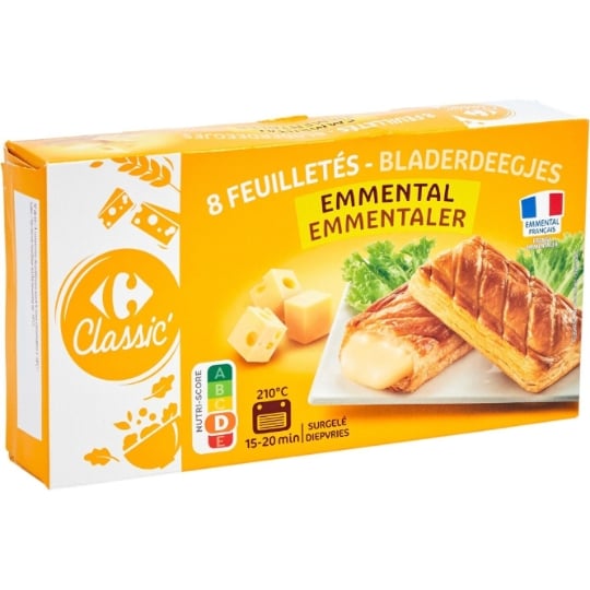Feuilletés emmental CARREFOUR CLASSIC'