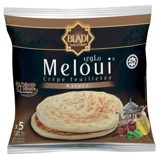 Crêpes feuilletées Méloui halal BLADI
