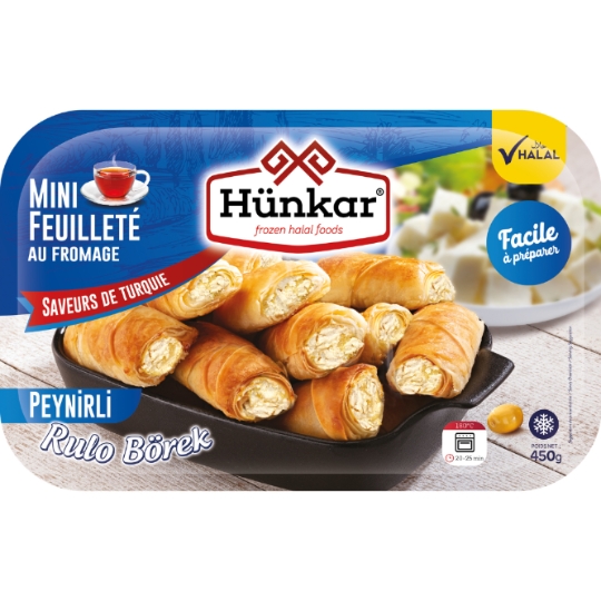 Mini feuilleté au fromage HUNKAR