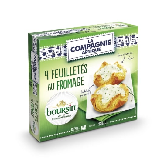 Paniers feuilletés ail & fines herbes LA COMPAGNIE ARTIQUE