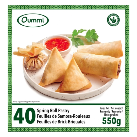 Feuilles de Brick pour Samosas rouleaux et briouates OUMMI