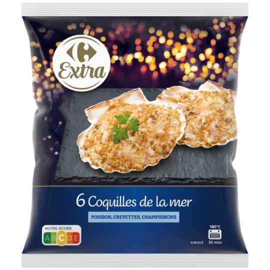 Coquilles Fruits de Mer CARREFOUR EXTRA