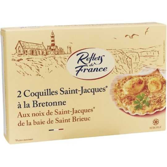Coquilles St-Jacques à la Bretonne REFLETS DE FRANCE