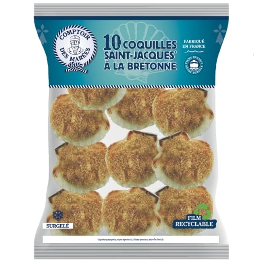 Coquilles St-Jacques à la Bretonne COMPTOIR DES MAREES