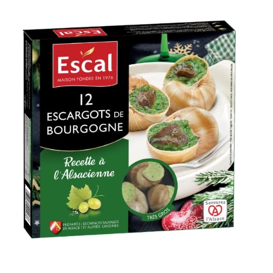 Escargots de Bourgogne Préparés à l'ancienne ESCAL