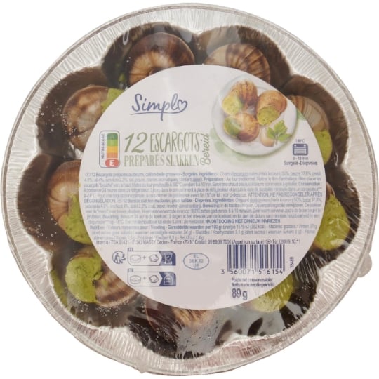 Escargots Préparés à la Bourguignonne SIMPL