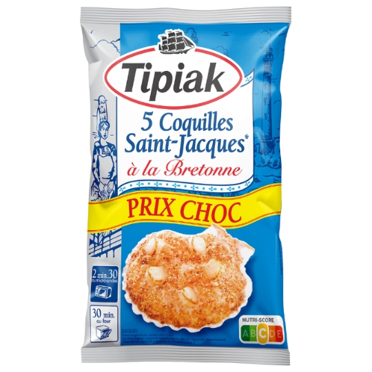 Coquilles St-Jacques à la Bretonne TIPIAK