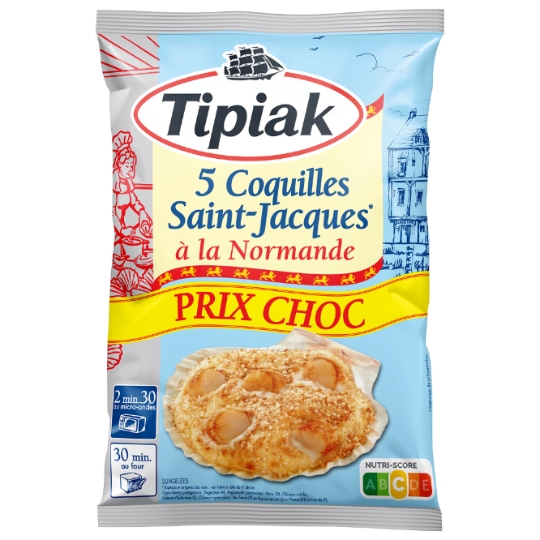 Coquilles St-Jacques à la Normande TIPIAK