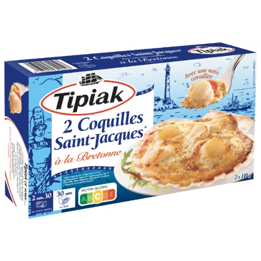 Coquilles St-Jacques à la Bretonne TIPIAK