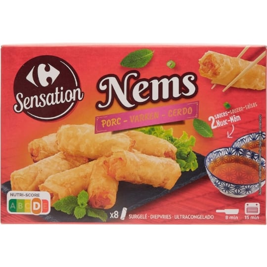 Nems au Porc CARREFOUR SENSATION