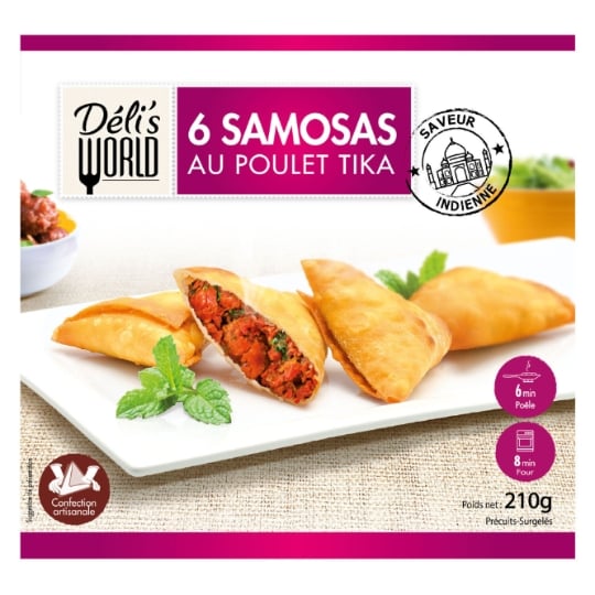 Samossas Poulet Tika DELI'S WORLD