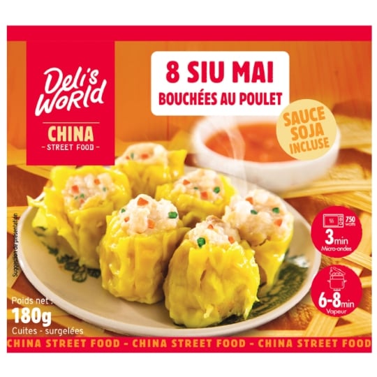 Bouchées Vapeur au Poulet DELI'S WORLD