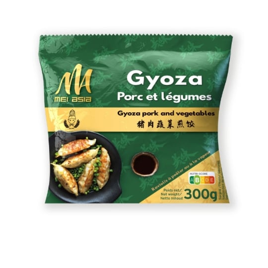 Gyoza porc et légumes MEI ASIA