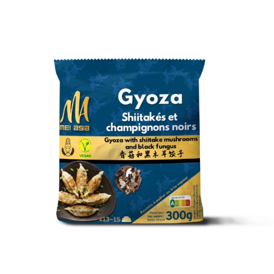 Gyozas shiitakes et champignons noirs MEI ASIA