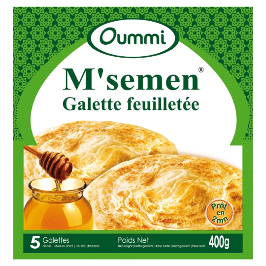 Galette Feuilletée M'semen OUMMI