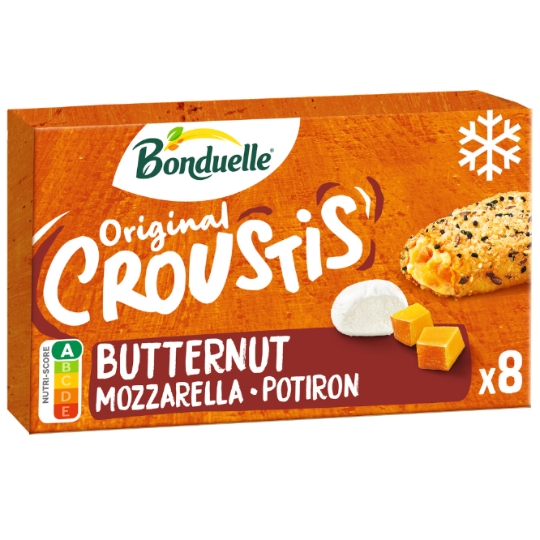 Croustis de légumes butternut et potiron BONDUELLE