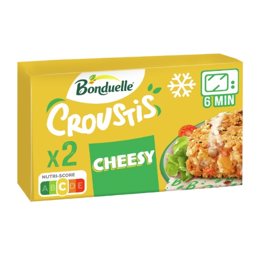 Croustis Maxi Cheesy Potiron Lentille Emmental BONDUELLE