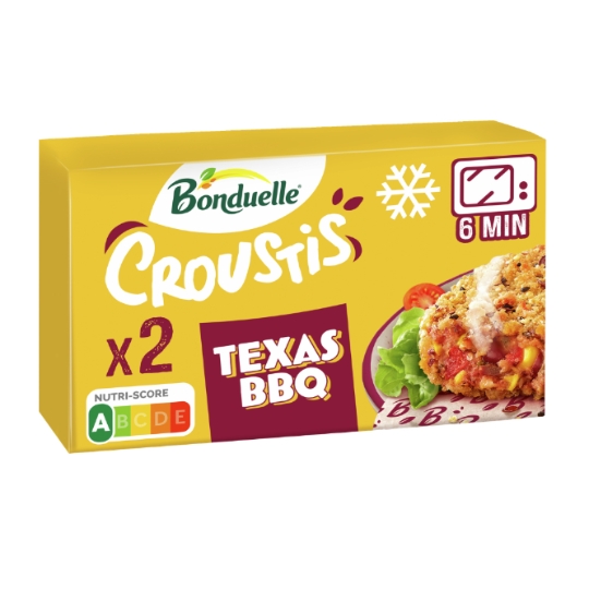 Croustis Maxi Texas Maïs Poivrons Haricots Rouges BONDUELLE