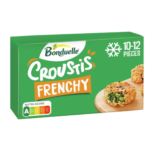Croustis Mini Frenchy Epinard Courgette Chèvre BONDUELLE