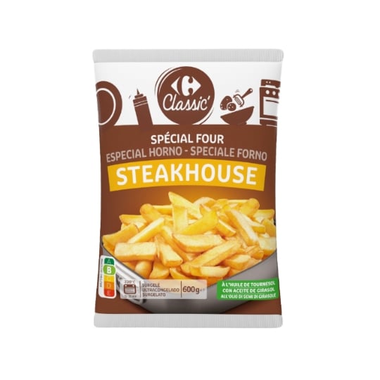 Frites Steakhouse spécial four CARREFOUR CLASSIC'