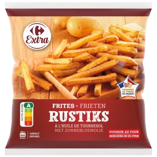 Frites rustiks CARREFOUR EXTRA
