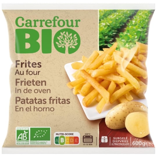 Frites  au four Bio CARREFOUR BIO