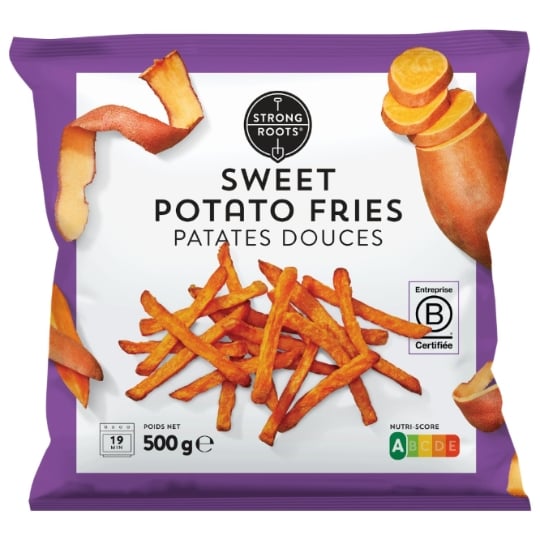 Frites de Patate Douce Sweet Potato Fries STRONG ROOTS