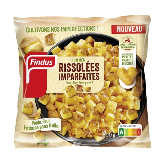 Pommes de Terre Rissolées Imparfaites FINDUS