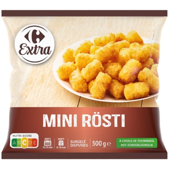 Pommes de terre Mini Röstis CARREFOUR CLASSIC'