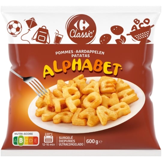 Pommes de terre Alphabet CARREFOUR CLASSIC'