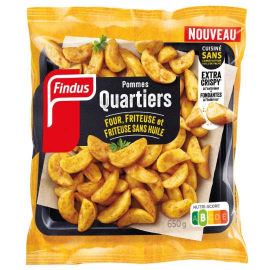 Pommes Quartier FINDUS