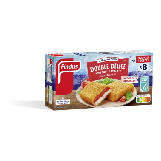 Double Delice poisson et tomate ASC FINDUS