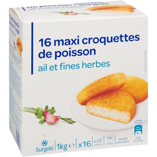 Poisson pané ail et fines herbes SIMPL