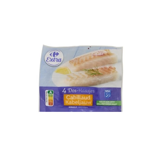 dos de cabillaud CARREFOUR EXTRA