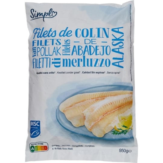 Filets de colin d'Alaska SIMPL