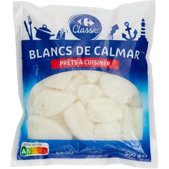 Blancs de calmar CARREFOUR CLASSIC'