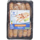 Langoustines de la Mer du Nord Entières Crues CARREFOUR EXTRA