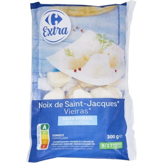 Noix de St-Jacques sans Corail CARREFOUR EXTRA